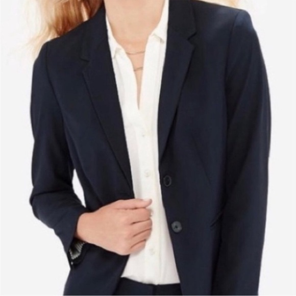 The Limited Collection Navy Blue Blazer SZ 4 - Picture 2 of 11